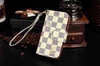 LV Samsung Note 4 Cases Wallet White